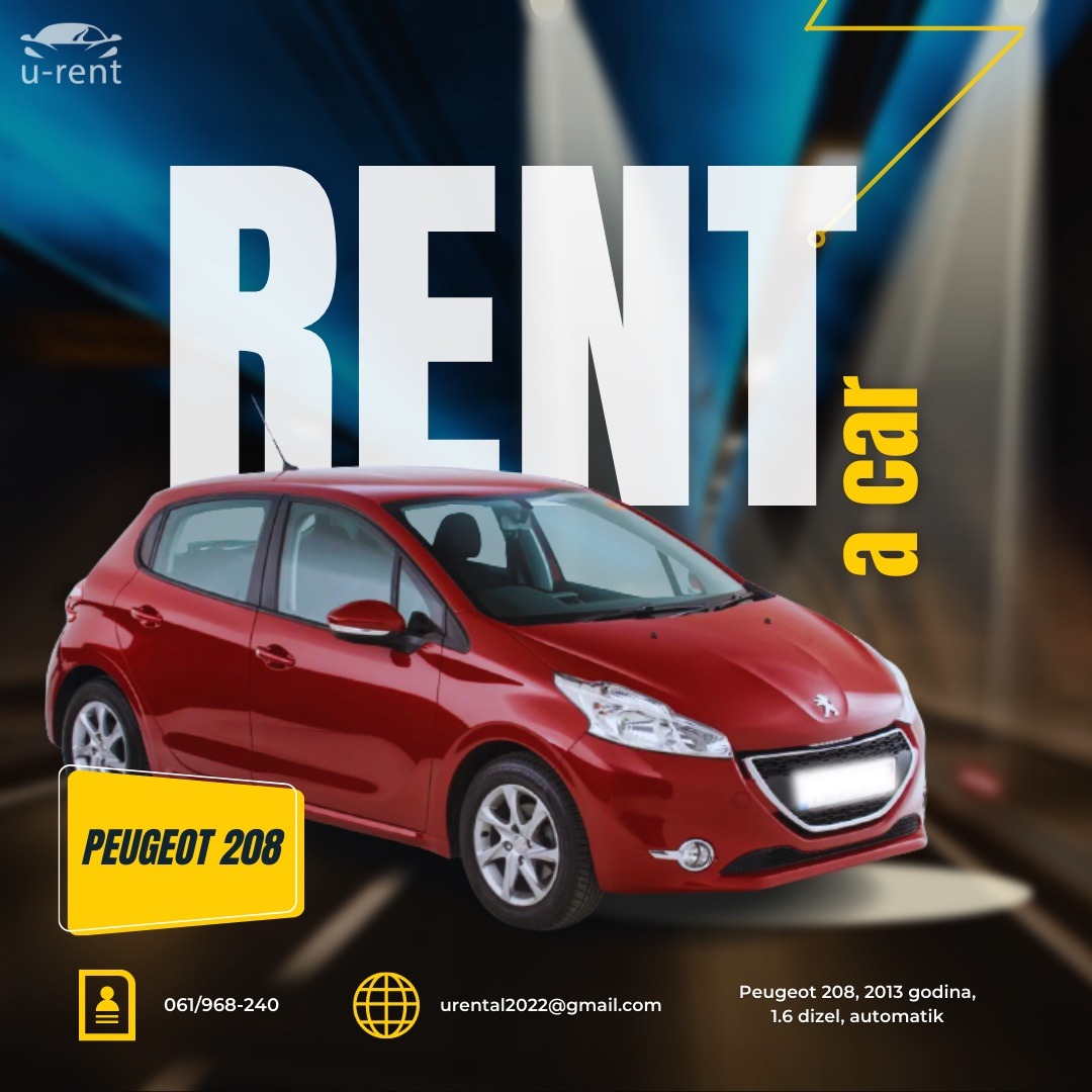 Peugeot 208 | rentam.ba